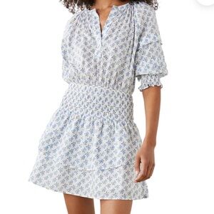 Rails Milana Blue and Navy Dress